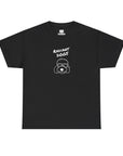 Doodle X in black (Unisex Heavy Cotton Tee) - Radiant Dogs