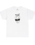 French Bulldog in white (Unisex Heavy Cotton Tee) - Radiant Dogs
