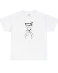 Puppy Selfie in White (Unisex Heavy Cotton Tee) - Radiant Dogs