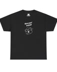 Schnauzer Mix in black (Unisex Heavy Cotton Tee) - Radiant Dogs