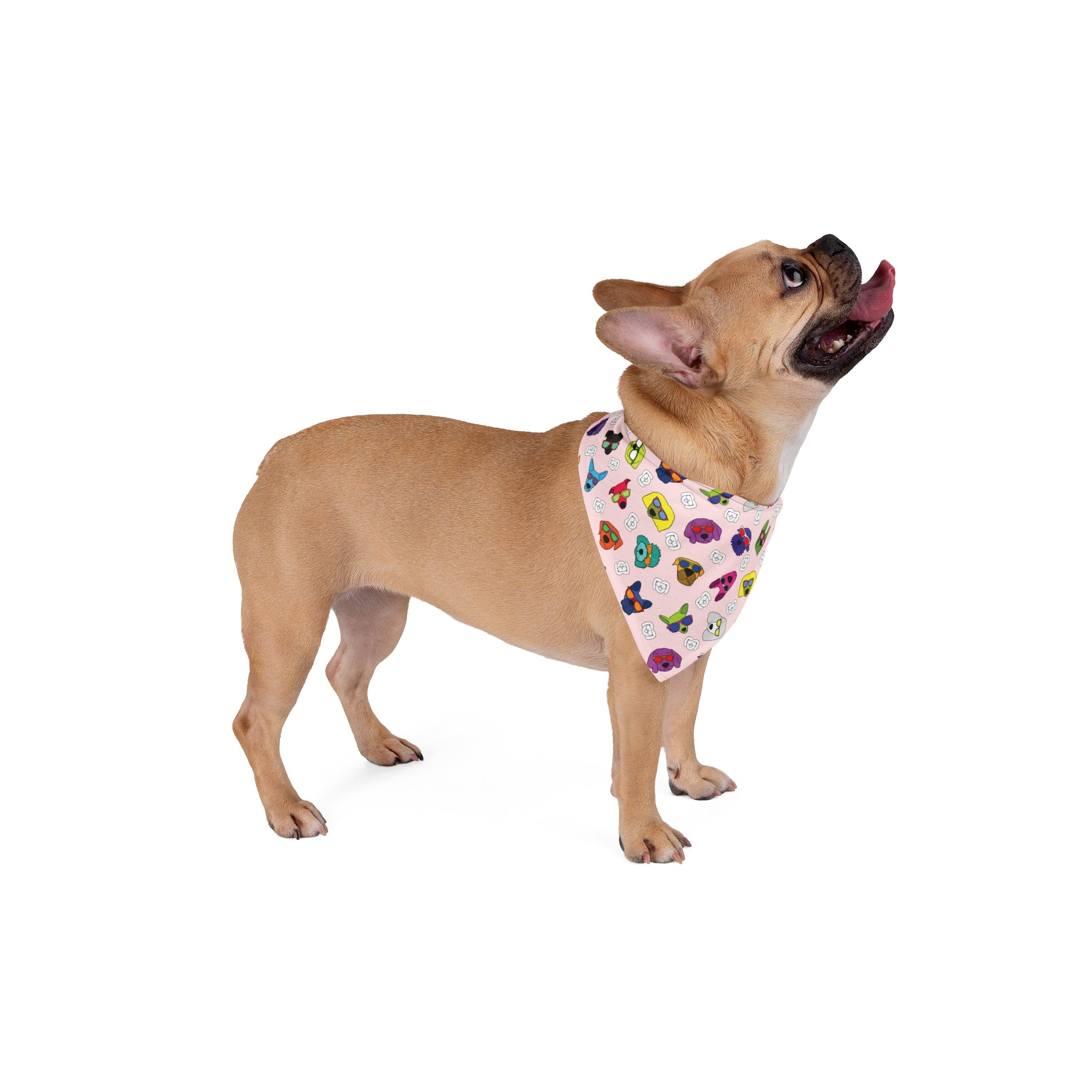 Dog Bandana (Pastel Pink) - Radiant Dogs