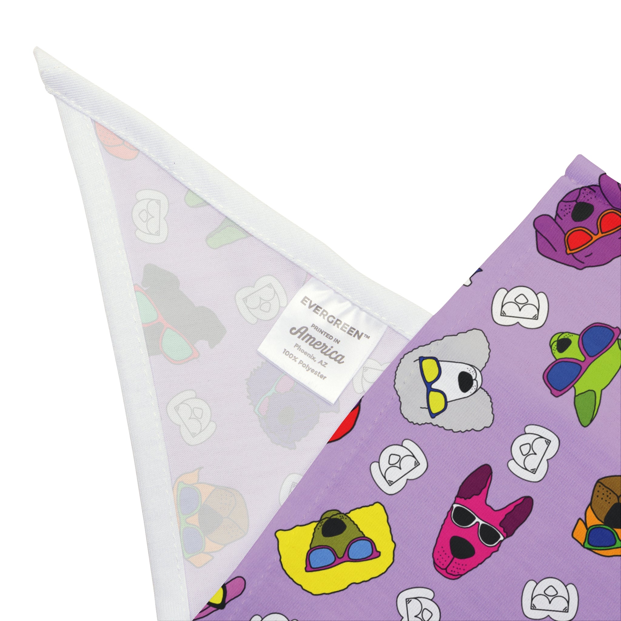 Dog Bandana (Pastel Purple) - Radiant Dogs