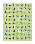 Dog Blanket (High Pink & High Lime) - Radiant Dogs