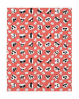 Dog Blanket (Hot Red Highlighter Yellow) - Radiant Dogs