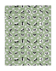 Dog Blanket (Pastel Purple Olive Green Mix) - Radiant Dogs