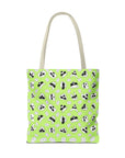 Tote Bag (High Lime) - Radiant Dogs