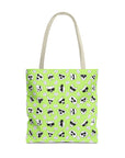 Tote Bag (High Lime) - Radiant Dogs