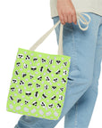 Tote Bag (High Lime) - Radiant Dogs