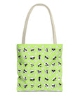 Tote Bag (High Lime) - Radiant Dogs