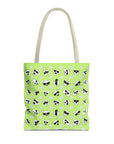 Tote Bag (High Lime) - Radiant Dogs
