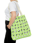 Tote Bag (High Lime) - Radiant Dogs