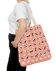Tote Bag (Peachy Peach) - Radiant Dogs