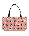 Weekend Tote Bag (Peachy Peach) - Radiant Dogs