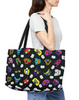 Weekender Tote Bag (Black) - Radiant Dogs