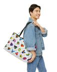 Weekender Tote Bag (Cloudy Grey) - Radiant Dogs
