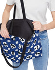 Weekender Tote Bag (Dark Blue) - Radiant Dogs