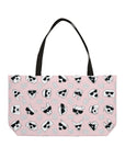 Weekender Tote Bag (Ice Cream Pink) - Radiant Dogs