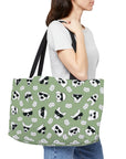 Weekender Tote Bag (Olive Green) - Radiant Dogs