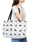 Weekender Tote Bag (White) - Radiant Dogs