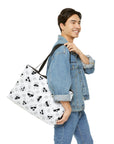 Weekender Tote Bag (White) - Radiant Dogs