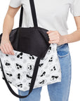 Weekender Tote Bag (White) - Radiant Dogs