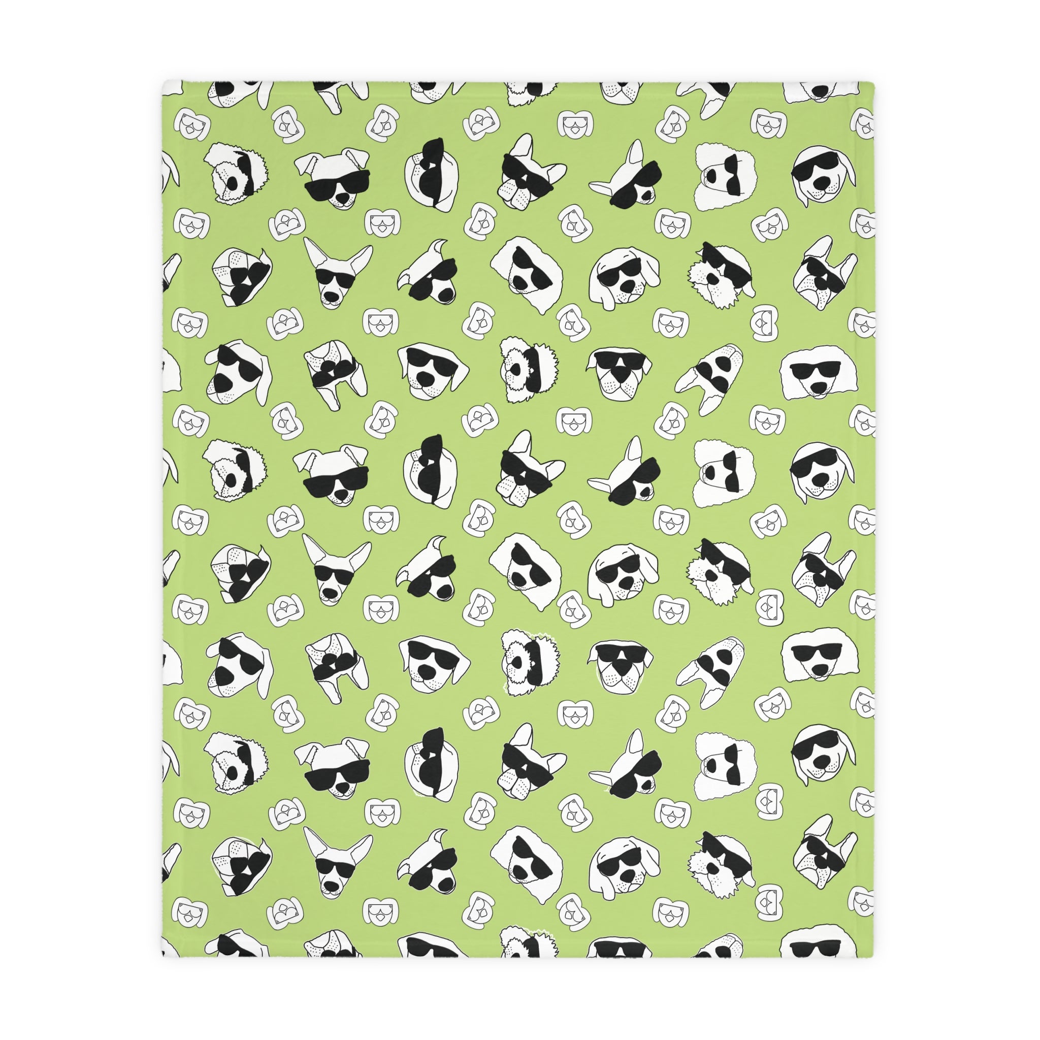 Dog Blanket (High Pink &amp; High Lime) - Radiant Dogs