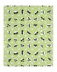 Dog Blanket (High Pink & High Lime) - Radiant Dogs