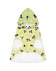 Dog Hoodie (Black & White Doodles in Highlighter mix) - Radiant Dogs