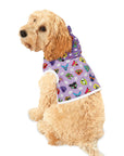 Dog Hoodie (Colorful Doodles Purple Mix) - Radiant Dogs