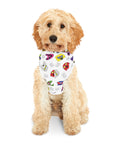 Dog Hoodie (Colorful Doodles White) - Radiant Dogs