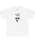 Great Dane X in white (Unisex Heavy Cotton Tee) - Radiant Dogs