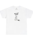 Hello Dog in white (Unisex Heavy Cotton Tee) - Radiant Dogs