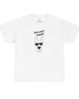 Shepherd X in white (Unisex Heavy Cotton Tee) - Radiant Dogs