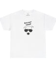 Small Dog Mix in white (Unisex Heavy Cotton Tee) - Radiant Dogs