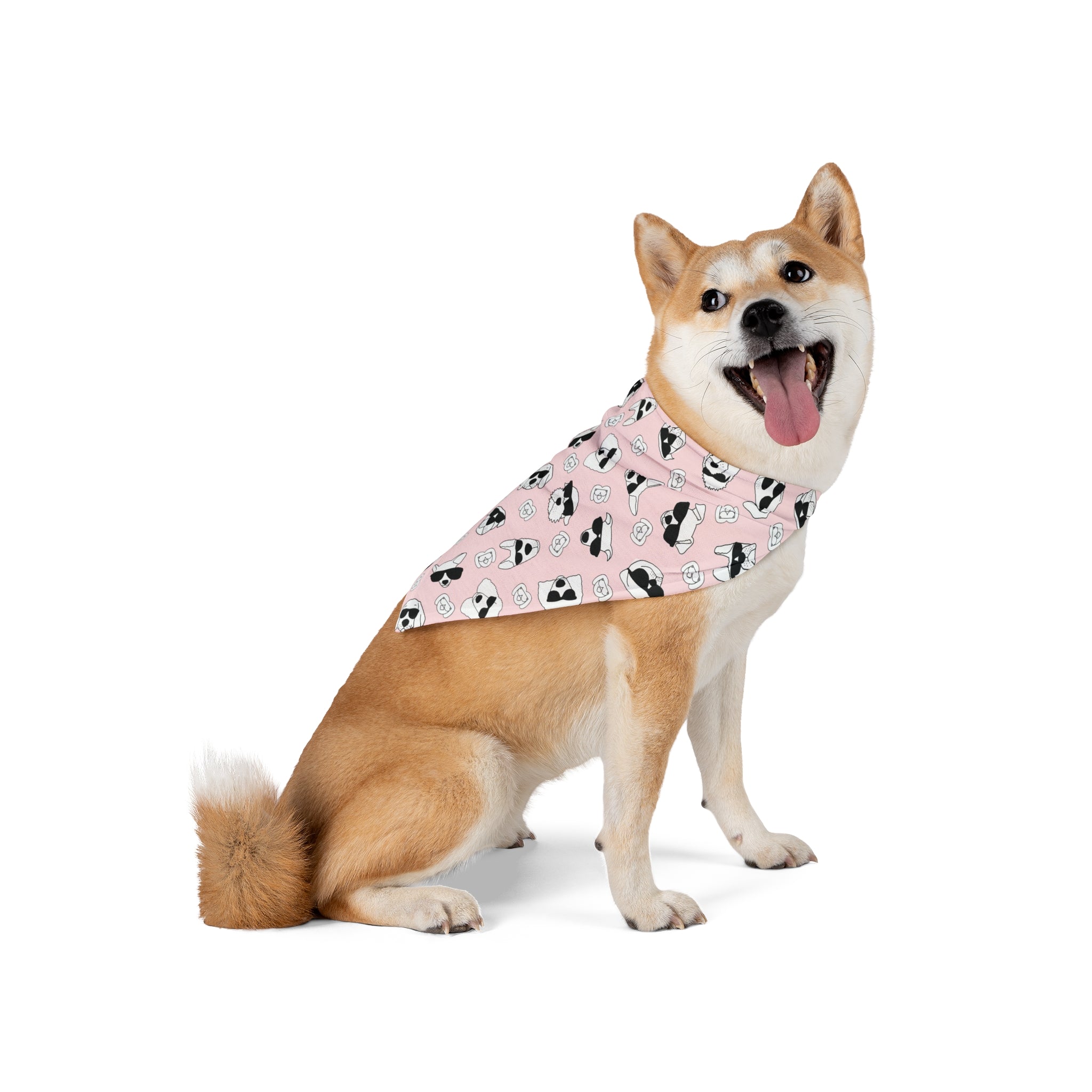 Dog Bandana (Ice Cream Pink) - Radiant Dogs