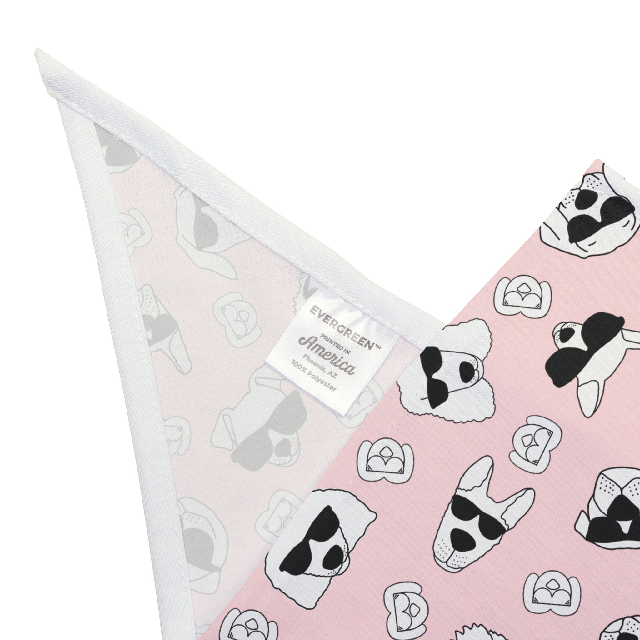 Dog Bandana (Ice Cream Pink) - Radiant Dogs