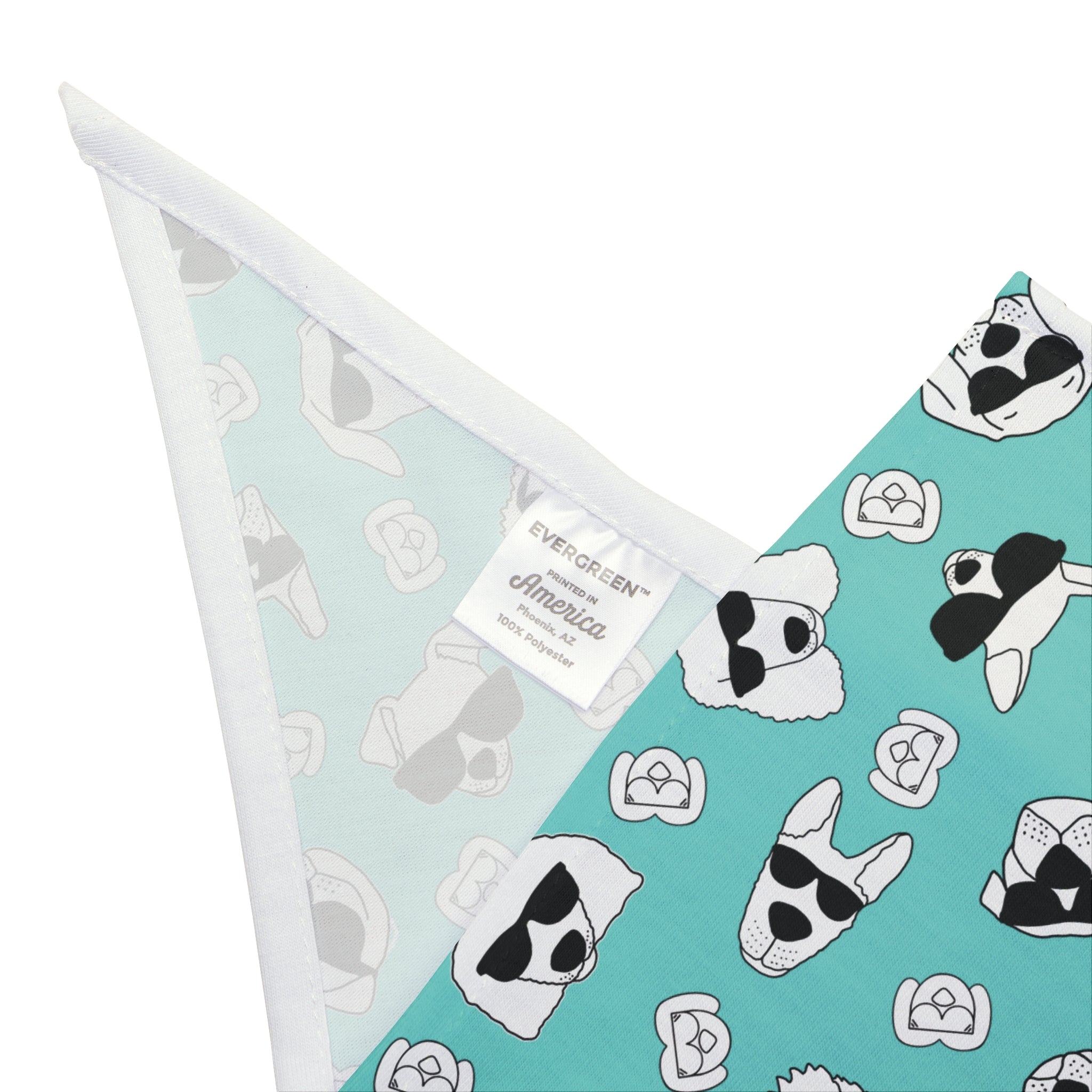 Dog Bandana (Sea Green) - Radiant Dogs