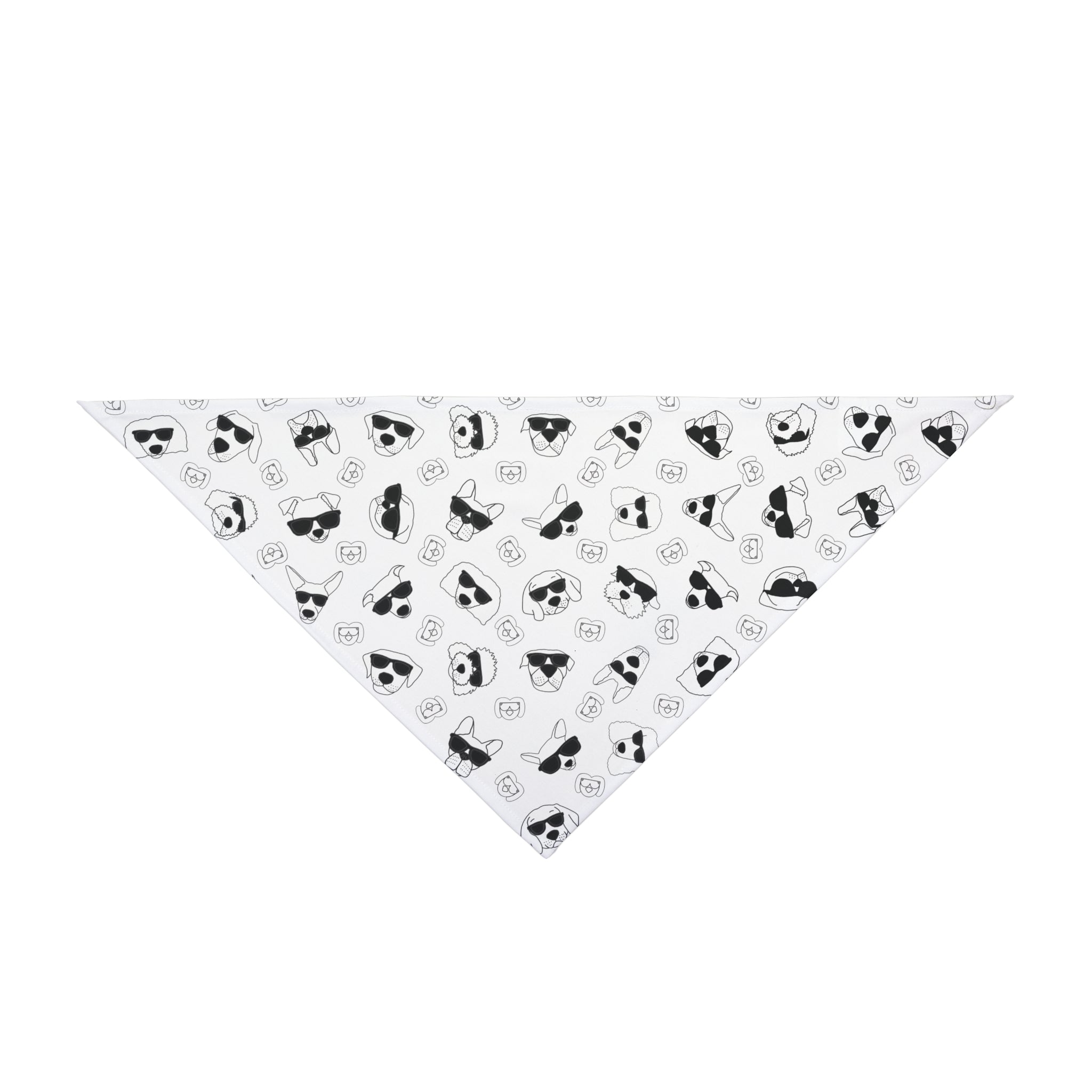 Dog Bandana (White) - Radiant Dogs