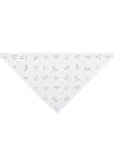 Dog Bandana (White) - Radiant Dogs