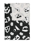 Dog Blanket (Black & Light Grey) - Radiant Dogs