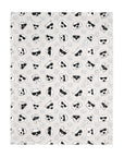 Dog Blanket (Black & Light Grey) - Radiant Dogs