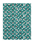 Dog Blanket (Forest Green & Light Brown) - Radiant Dogs