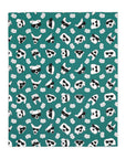 Dog Blanket (Forest Green & Light Brown) - Radiant Dogs