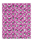 Dog Blanket (High Pink & High Lime) - Radiant Dogs