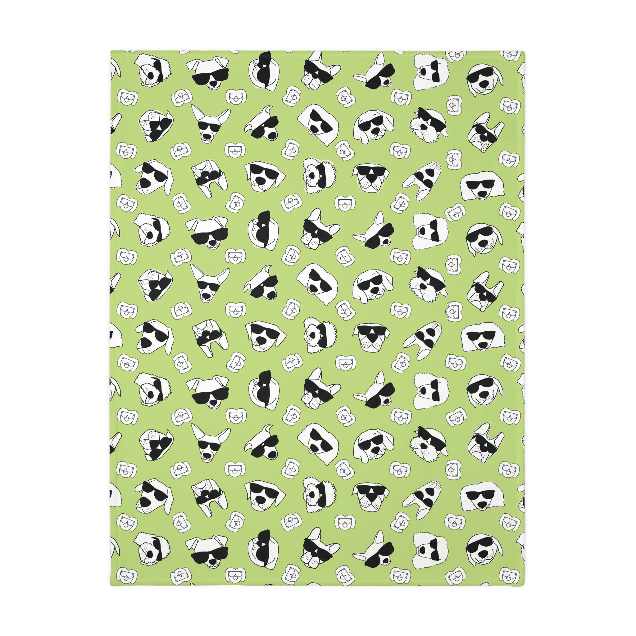 Dog Blanket (High Pink & High Lime) - Radiant Dogs