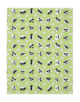 Dog Blanket (High Pink & High Lime) - Radiant Dogs