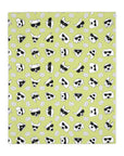 Dog Blanket (Pastel Lime & Crusta) - Radiant Dogs