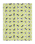 Dog Blanket (Pastel Lime & Crusta) - Radiant Dogs