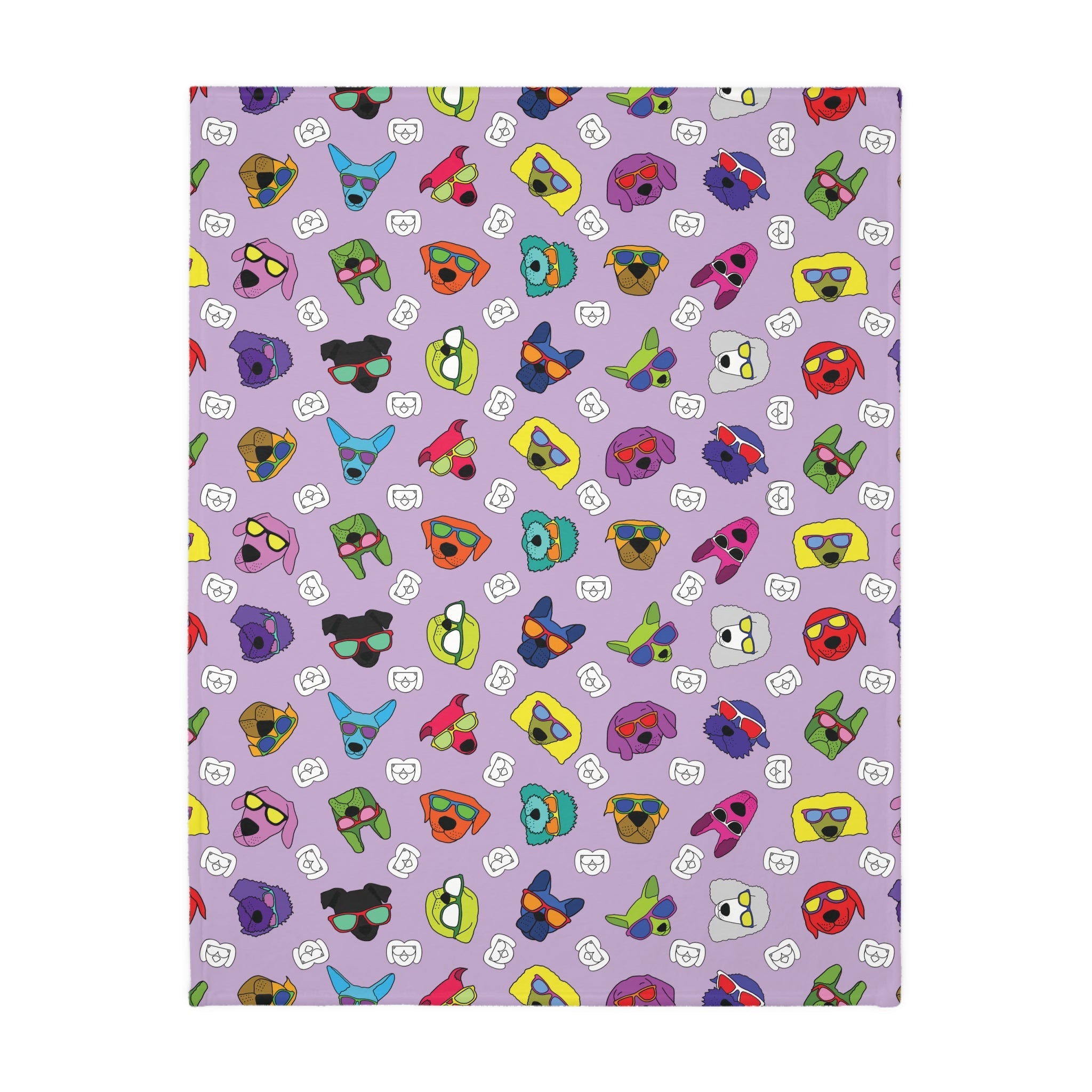 Dog Blanket (Purple Pink Ice Cream) - Radiant Dogs