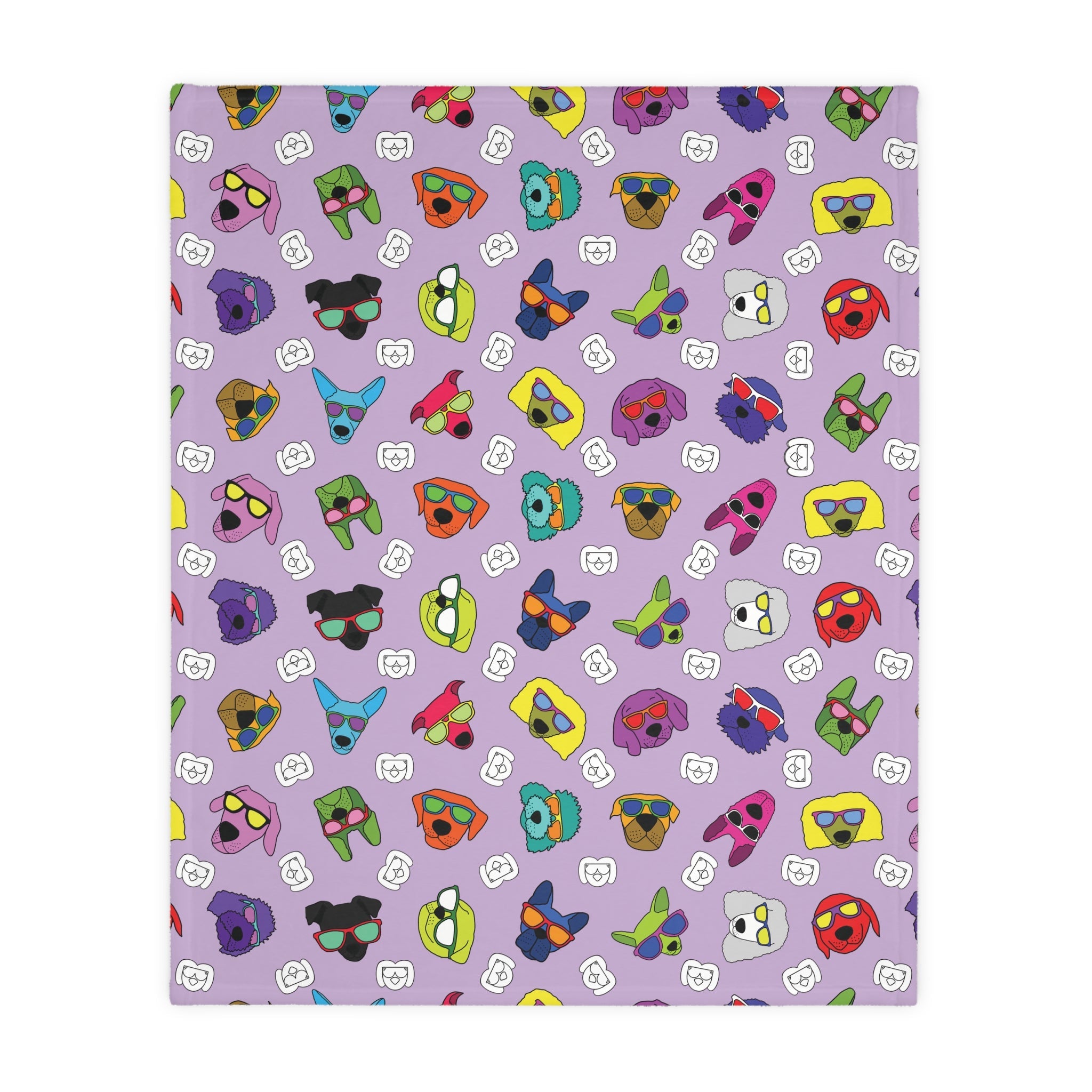 Dog Blanket (Purple Pink Ice Cream) - Radiant Dogs